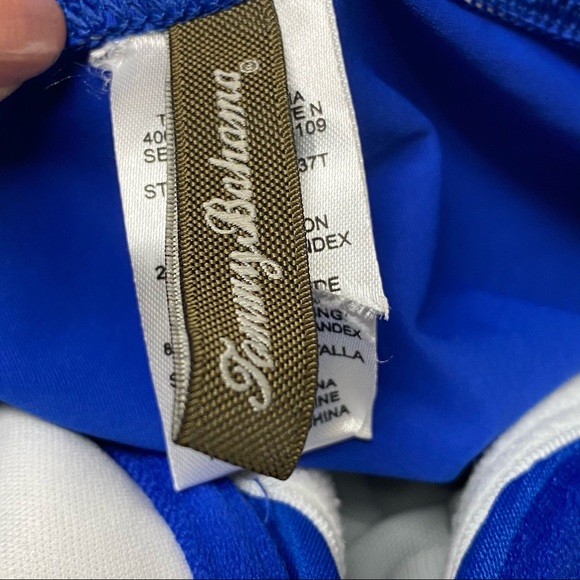 Tommy Bahama Halter Style Tie Back Tankini Top - Picture 4 of 6